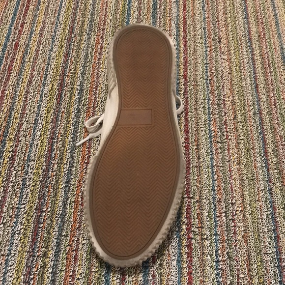 Shoe the Bear white canvas and suede sneakers - Picture 5 of 5